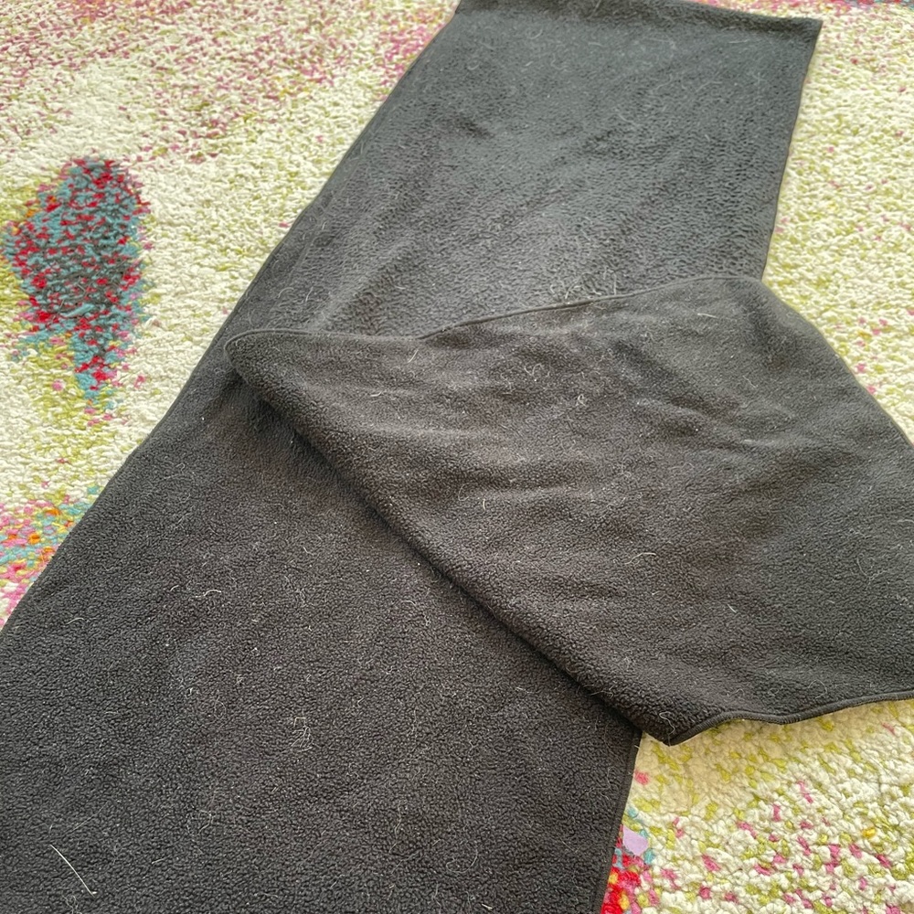 Soft fleece scarf